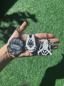 Nerdy Keychains